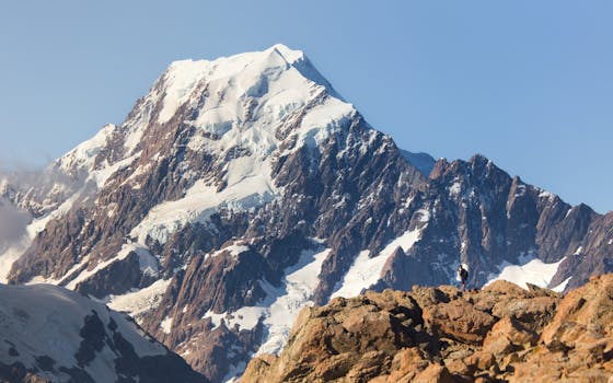 Hiking in a national park